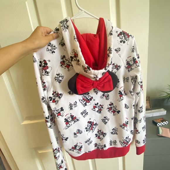 Disney Hoodie with Minie Mouse Ears 🎀 - Picture 1 of 4
